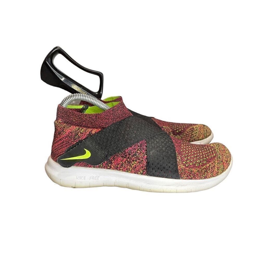Womens Nike Free RN Motion Flyknit 2017 Size 7 Athletic Training Shoes